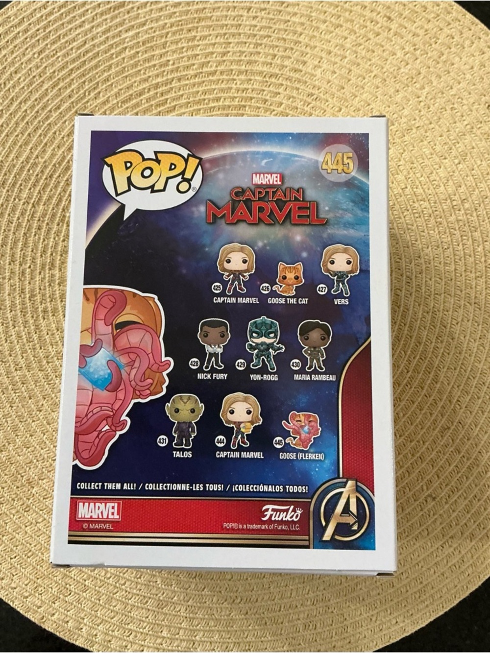 Funko Goose (Flerken) Pink and Teal Pop! Figure 445 - Picture 4 of 4